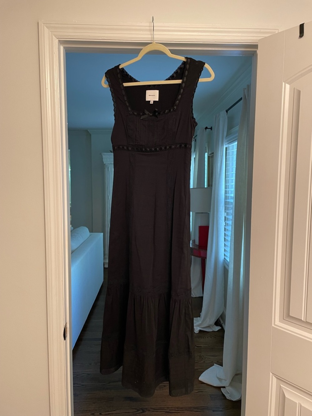 Reformation Black Benni Maxi Dress - Picture 4 of 4